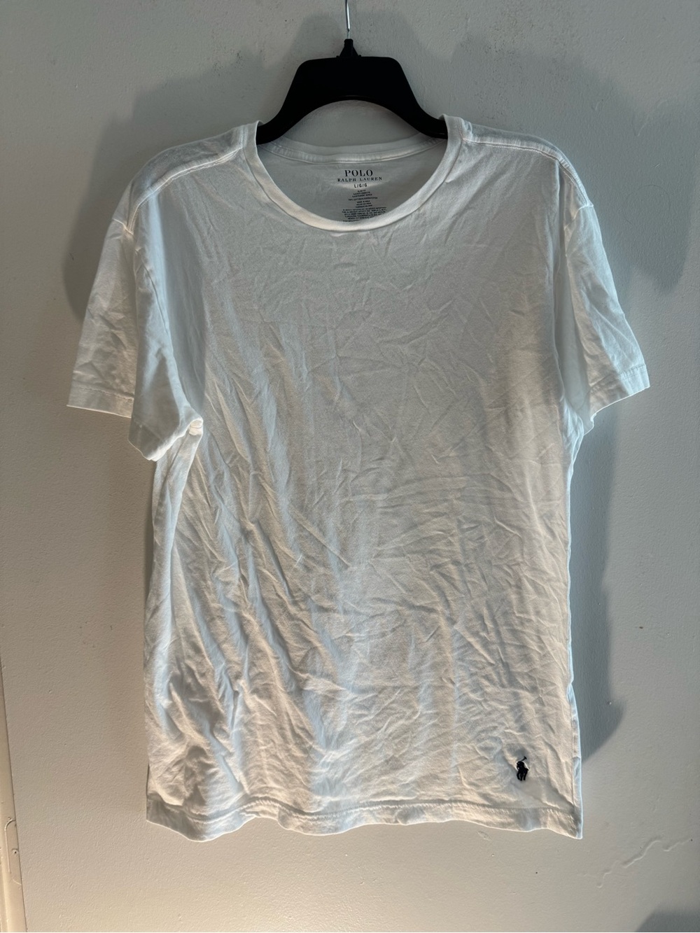 Polo by Ralph Lauren Men’s White Short Sleeve Crewneck Tee Size L